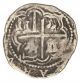 Lovely Pirate Cob & Spanish Colonial Silver 2 Reales Potosi 1577 - 1588 South America photo 3