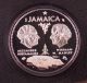 1972 Jamaica $10 Sterling Silver Proof 10th Anniversary Of Independence Coin Jamaica photo 1