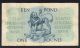 South Africa 1 Pound 1949 Vf P.  92,  Banknote,  Circulated Africa photo 1