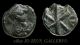 Justin I / Chi - Rho X - P Christogram Ancient Byzantine Small Coin Vf Pentanummium Coins: Ancient photo 1