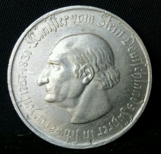 Large German Fifty Million Mark Coin.  Dated 1923.  Aluminium? 50 Million Mk. photo