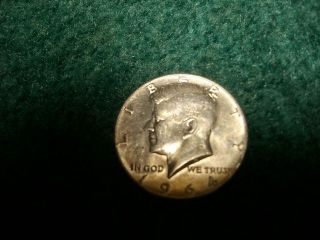 One 1964 - Silver Kennedy Half Dollar In Brilliant Uncirulated photo
