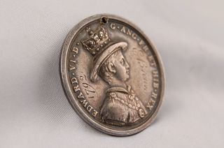 1792 Silver Edward Vi - Christs Hospital Inst Mdliii Reward Medal photo