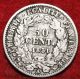 1851 - A France 50 Centimes Silver Foreign Coin S/h Europe photo 1