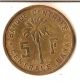 Belgian Congo/ruanda - Urundi: Very Scarce 5 Francs 1952 Km 1 Grade Congo photo 1