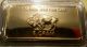 5 Gram Gold Buffalo Bar 100 Mills Clad.  999 24k Fine Bullion Bar. Gold photo 2
