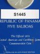 1970 Republic Of Panama Five Balboas Sterling Silver Proof Coin S1445 North & Central America photo 2