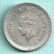 British India - 1942 - King George Vi Emperor - Half Rupee - Rare Silver Coin British photo 1