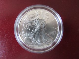 1996 American Silver Eagle,  Bullion Uncirculated.  Key Date photo