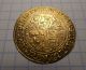 Gold Coin Henri Vi,  King Of France And England,  Salut D ' Or,  Nd Vf, Coins: Medieval photo 1