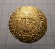 Gold Coin Henri Vi,  King Of France And England,  Salut D ' Or,  Nd Vf, Coins: Medieval photo 6