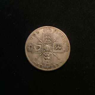 Great Britain Florin Silver 1922 George V photo