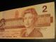1986 Bank Of Canada Two Dollars $2 Thiessen Crow Ega 3261961 Birthday Note Canada photo 3