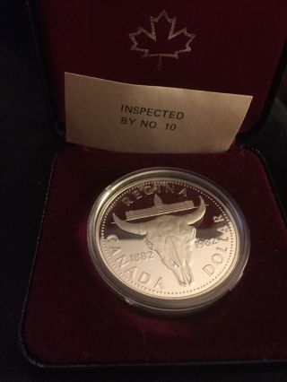 Canada - $1 Dollar 1982 Silver Coin 