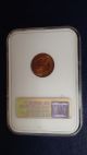 1905 P Indian Head Cent Ngc & Cac Ms64 Rd Red 1c Uncirculated Penny Indian Head (1859-1909) photo 3