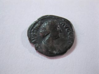 Limes Denarius Of Faustina The Younger 161 - 175 Ad photo