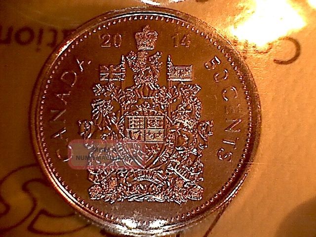 Iccs Graded Ms - 67 Canada Premium Quality Gem 2014 Fifty Cent Piece Coins: Canada photo