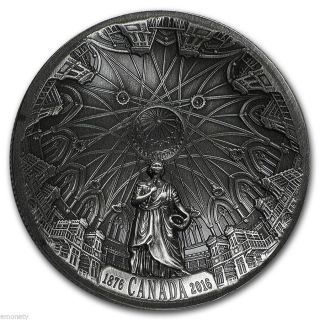 2016 Canada $25 Cad Library Of Parliament Silver Coin,  Gift photo