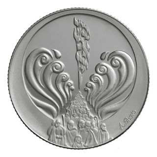 Parting Of The Red Sea Silver Medal 2015 Official Medal photo