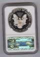 2000 P Proof American Silver Eagle Ngc Pf 69 Ultra Cameo - Brown Label Silver photo 1