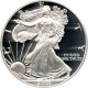 2003 - W Silver Eagle $1 Pcgs Pr 70 Dcam - American Eagle Silver Dollar Ase Silver photo 2