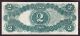 Us 1880 $2 Legal Tender Fr 50 Vf (- 983) Large Size Notes photo 1