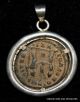 Ancient Roman Coin Pendant; Maximianus On A Silver Bezel; 286 - 310 A.  D. Coins: Ancient photo 1