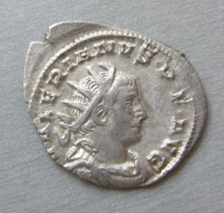 Roman Empire - Valerian I - 253 - 60 Ad - Silver Antonianus photo