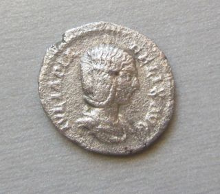 Roman Empire - Julia Domna - 197 Ad - Silver Denarius photo