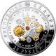 Belarus 2014 20 Rubles Lunar Horse Proof Silver Coin With Zirconia Gem Europe photo 1