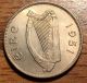 1951 Republic Of Ireland Shilling Bull / Harp Coin - State Ireland photo 1