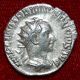 Ancient Roman Empire Coin Trajan Decius Pannonias On Reverse Silver Antoninianus Coins: Ancient photo 2