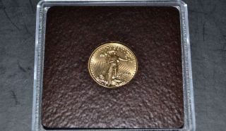 1998 $5 1/10th Oz Gold Liberty American Eagle Coin photo