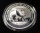 2016 China Panda 30g 10y Yuan 20th Bank Of Beijing Silver Proof Coin, China photo 3