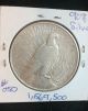 1934 - D Peace Silver Dollar 90 Silver U.  S.  Coin.  (050) Dollars photo 1