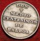 1929 Panama 2 1/2 Media Balboa Silver Foreign Coin S/h North & Central America photo 1
