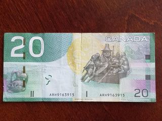 Canada Twenty Dollars $20 Bank Note (2004) - S&h Usa photo
