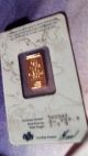 5 Gram Gold Bar - Pamp Suisse Lady Fortuna Veriscan Bars & Rounds photo 1