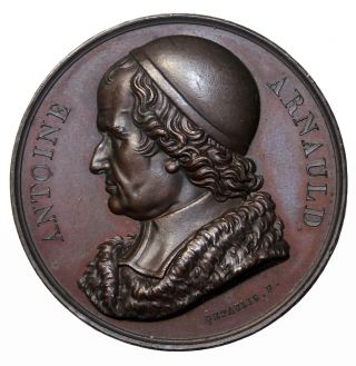 1817 France Antoine Arnould Galerie Metallique Series Ae Medal By F.  Depaulis photo