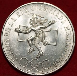 Uncirculated 1968 Mexico 25 Pesos Silver Foreign Coin S/h photo