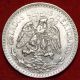 1944 Mexico 50 Centavos Silver Foreign Coin S/h Mexico photo 1