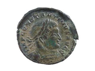 Ae Follis Of Emperor Constantine I The Great,  Lugdunum Gk8009 photo