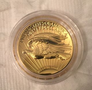 2009 $20 Gold Ultra High Relief Double Eagle Coin Us Packaging photo