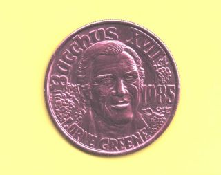 Lorne Greene Token 1985 Bacchus King Doubloon - Bonanza ' S Ben Cartwright Coin photo