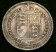 1887 Silver Great Britain Shilling Queen Victoria Coin Very Fine UK (Great Britain) photo 1