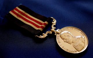 Ww1 Military Medal ' For Bravery In The Field ' King George 5th Issue.  Unnamed. photo