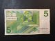 1973 Netherlands Paper Money - 5 Gulden Banknote Paper Money: World photo 1