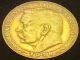 1928 Germany Paul Von Hindenburg Gold Medal D492 Exonumia photo 2