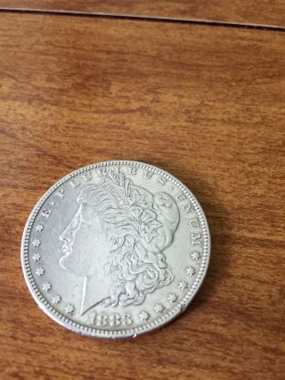 1883 Morgan Silver Dollar Bu Uncirculated photo