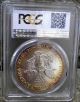 1986 Silver Eagle Graded Ms69 By Pcgs - First Year Of Issue & Attractively Toned Silver photo 1